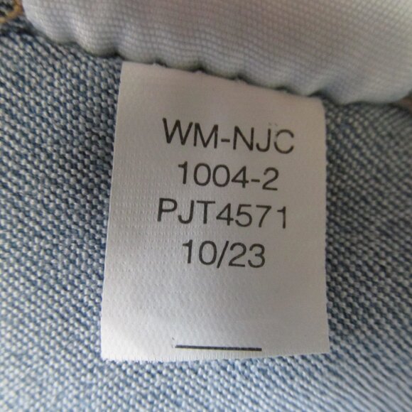 TERRA & SKY WOMENS SZ 3X (24 W / 26 W) CAPRIS JEANS LIGHT BLUE WASH JEGGINGS NWT - Picture 9 of 10